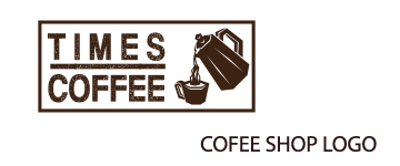 Coffee shop logo